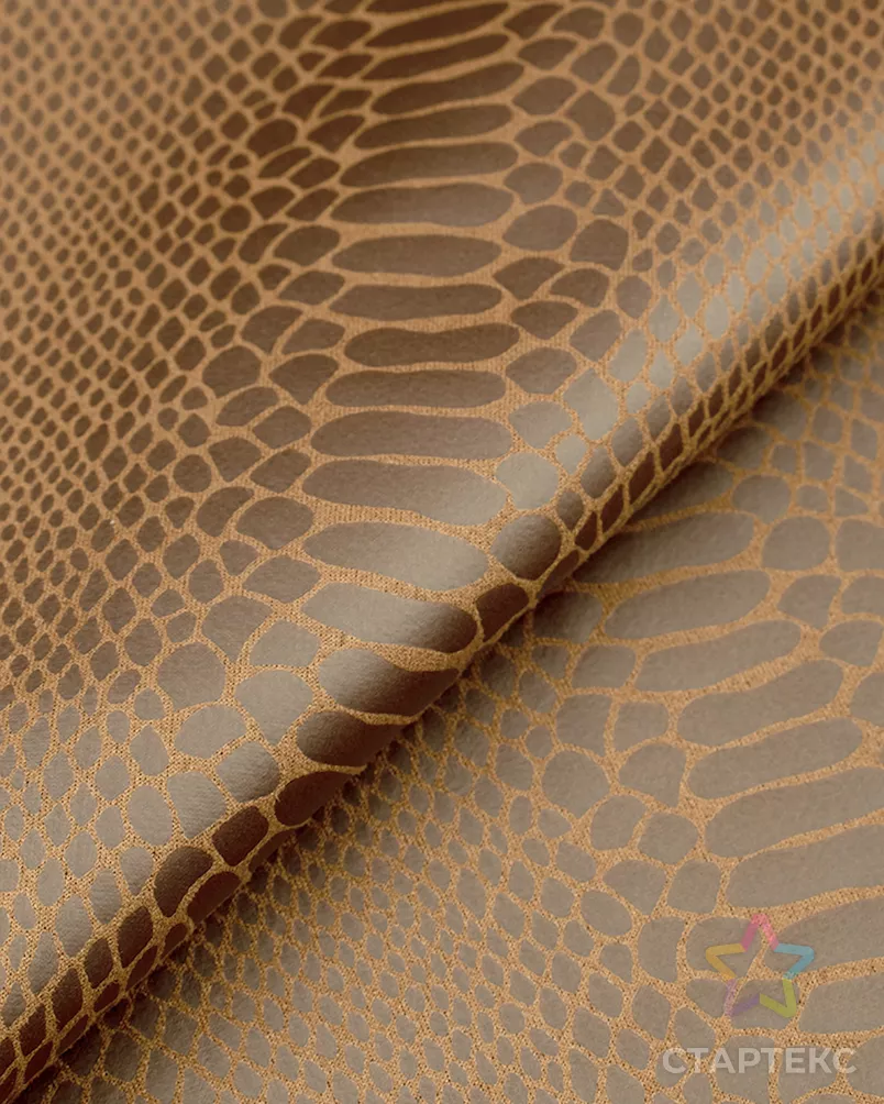 Замша на скубе "Рептилия" арт. ЗАМ-97-1-27103.001 - рис. 1 Замша на скубе "Рептилия" арт. ЗАМ-97-1-27103.001 - рис. 1