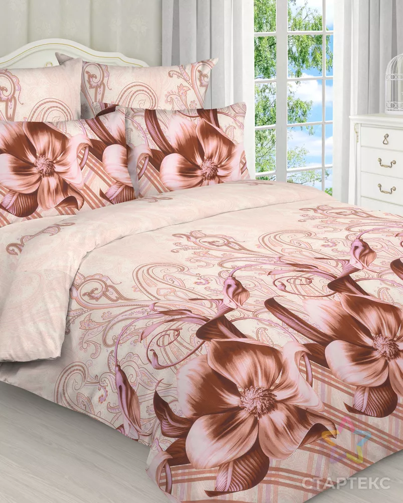 КПБ Бязь 2 сп. с простынью евро арт. КПБП-660-1-2090.114 - рис. 1 КПБ Бязь 2 сп. с простынью евро арт. КПБП-660-1-2090.114 - рис. 1