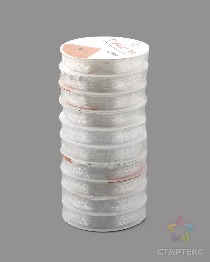 Нить эластичная д.0,7мм (для бисера) арт. ТЛМ-11-1-30710 - рис. 1