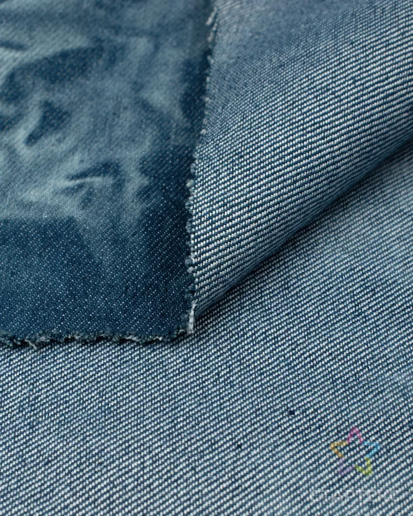 Ткань джинсовая стрейч «Варенка» арт. ДЖ-51-1-27087.001 - рис. 3