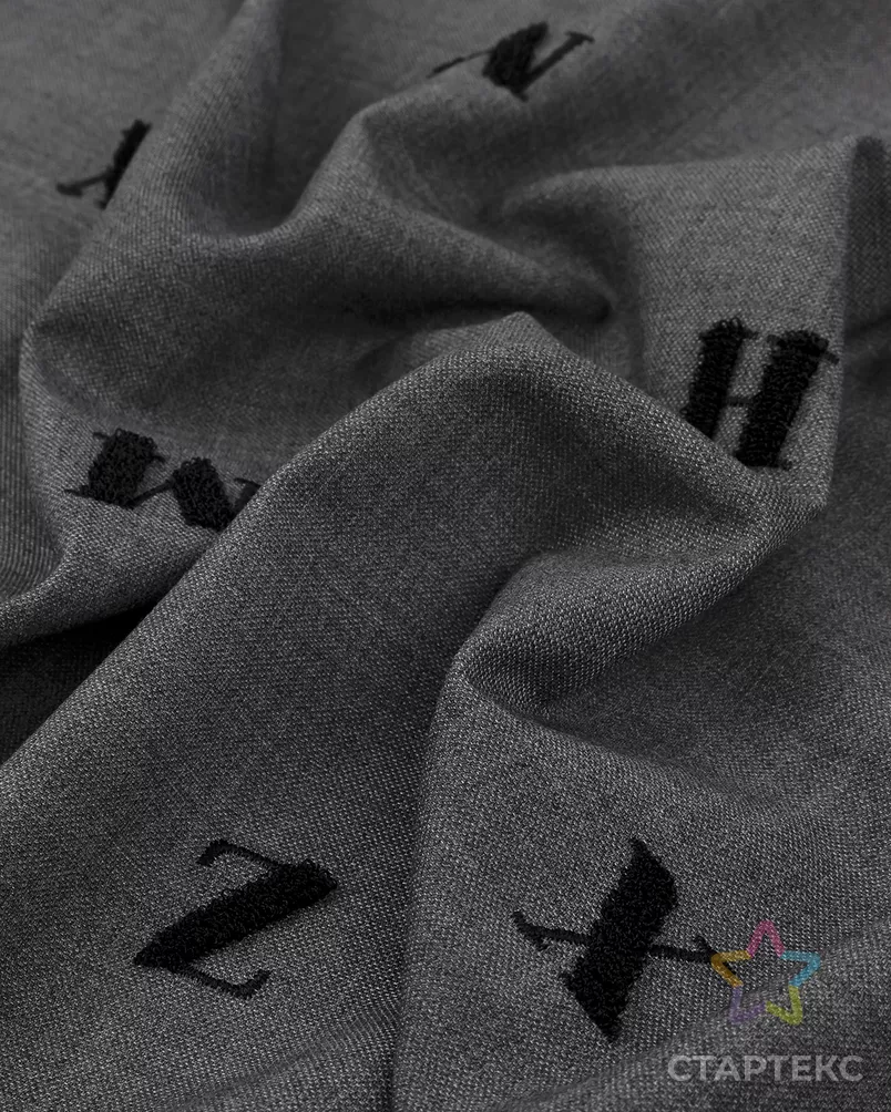 Костюмная с вышивкой "Буквы" (Р) арт. КО-322-2-26765.004 - рис. 4 Костюмная с вышивкой "Буквы" (Р) арт. КО-322-2-26765.004 - рис. 4