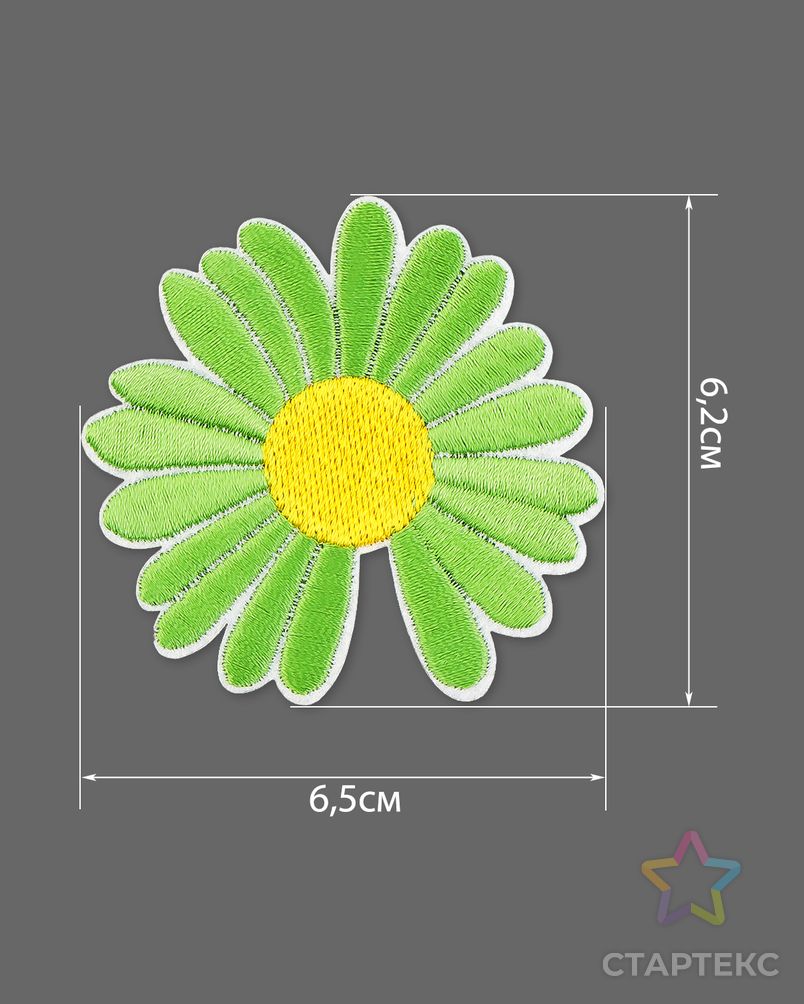 Аппликации термо р.6,2х6,5см (в упаковке 10 шт.) арт. АДЦ-206-3-36402.003 2