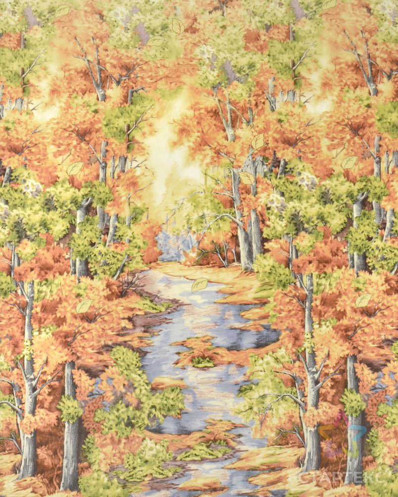 Золотая осень (Перкаль 220 см) арт. ПРК-571-1-0163.484