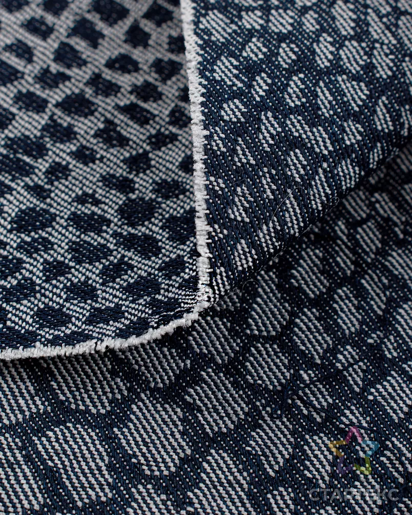 Джинс жаккард "Змея" арт. ДЖЖ-3-1-27049.001 - рис. 4