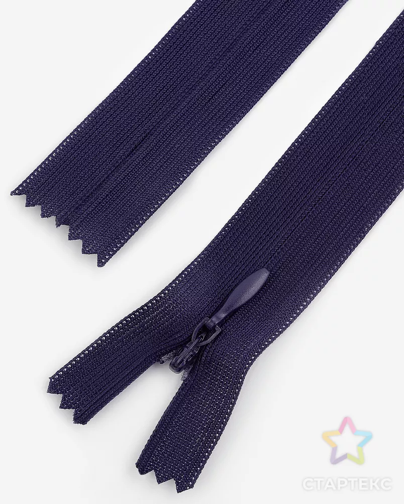 Молния потайная Т3 50см (усиленная тесьма) арт. ПТМО-19-62-14464.022 - рис. 2