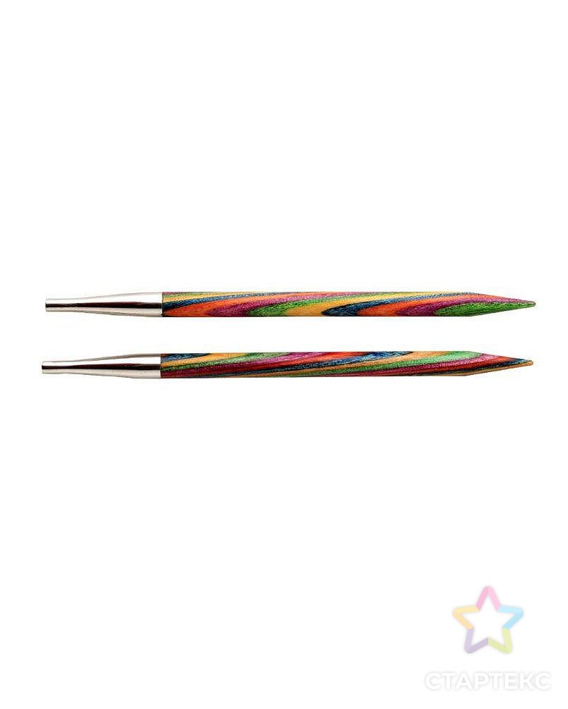 Knit Pro Спицы съемные Symfonie 7мм для длины тросика 28-126см дерево уп.2шт (многоцветный) арт. ИВЗ-242-1-46292 3