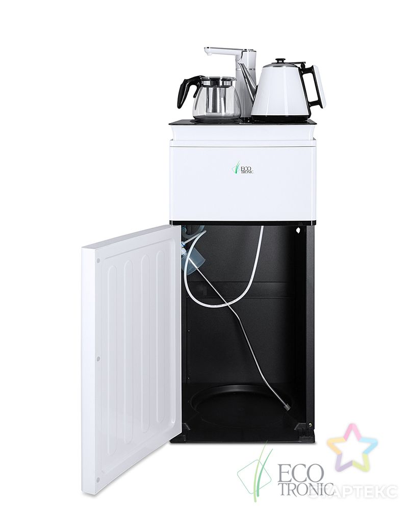 Кулер с чайным столиком Тиабар Ecotronic TB4-LE white арт. ВСГР-490-1-ВСГР0011600 4