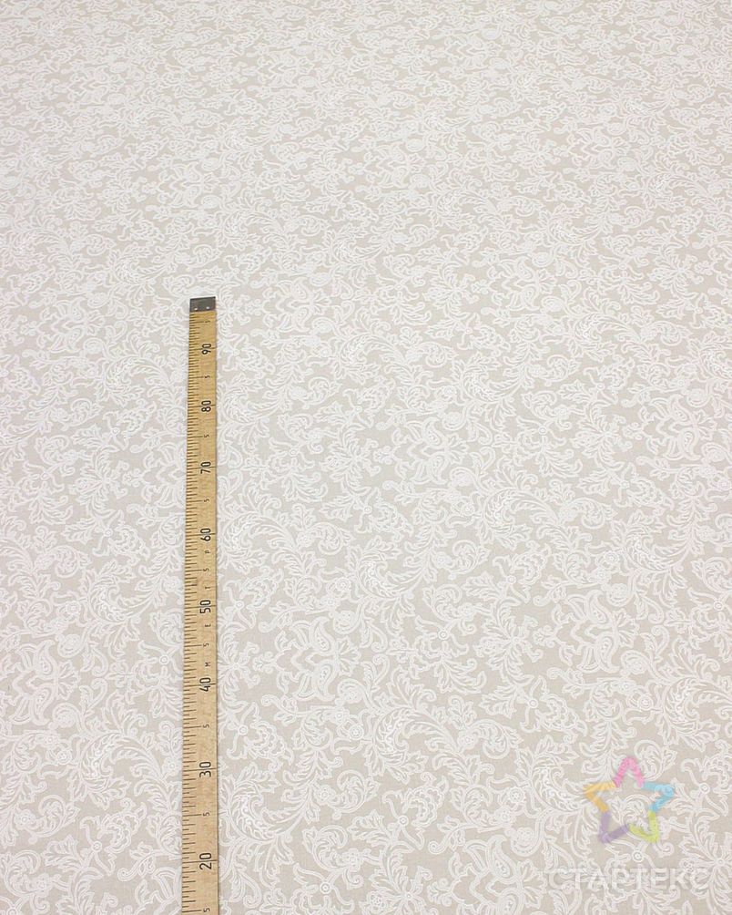 Морозные кружева (Полулен полувареный) арт. ПЛС-118-1-1630.006