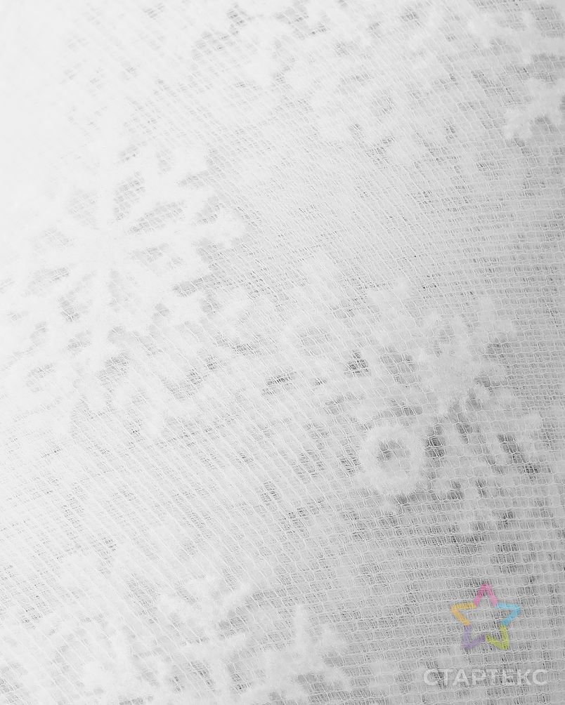 Фатин со снежинками ш.15 см арт. ФШ-23-6-33738.006