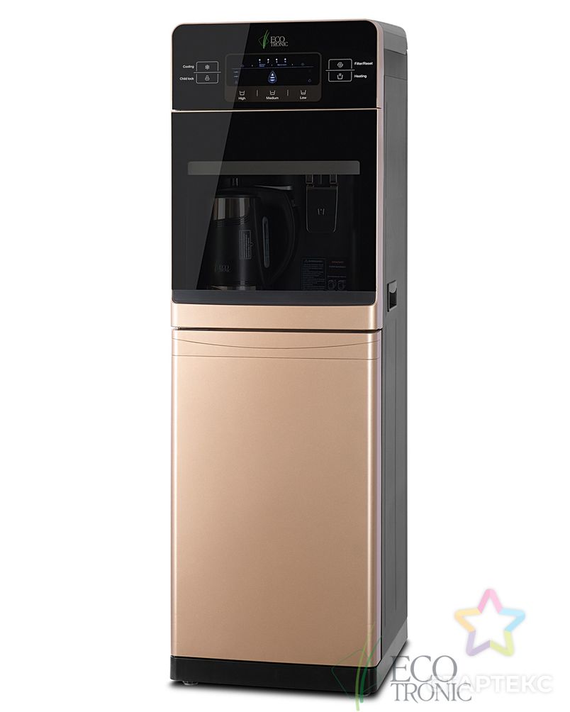 Пурифайер Ecotronic M15-U4LKEM black-gold champagne (с фильтрами) арт. ВСГР-330-1-ВСГР0011187