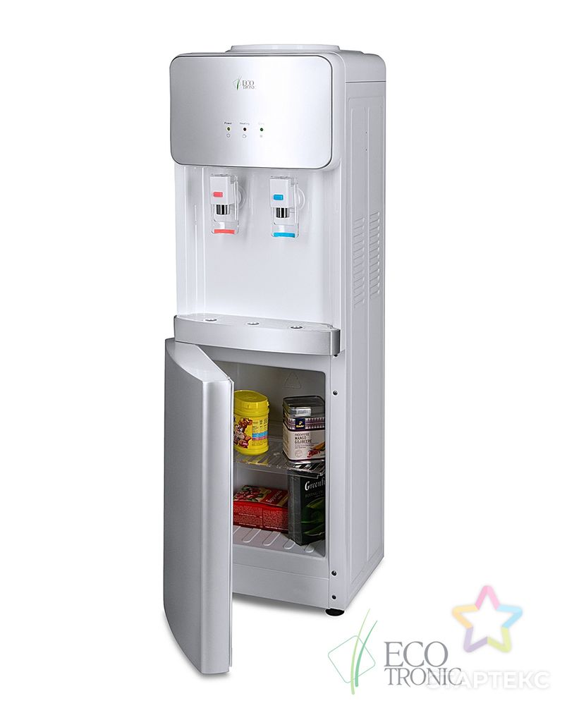 Кулер Ecotronic J21-LC white+silver арт. ВСГР-601-1-ВСГР0011741 6