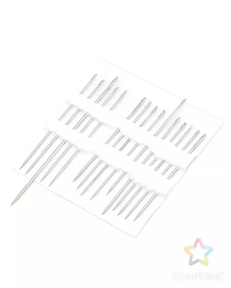 Иглы ручные в наборе (ассорти) (1 блистер) арт. ИРР-3-1-18206 - рис. 2