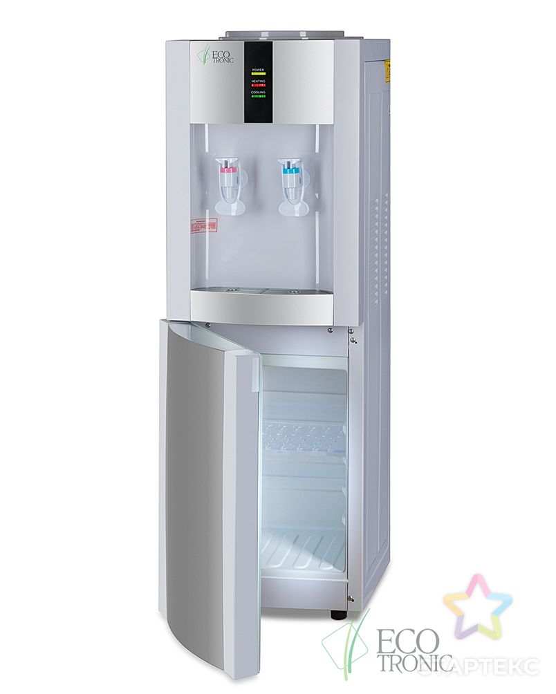 Кулер Ecotronic H1-LF White с холодильником арт. ВСГР-735-1-ВСГР0001544 8