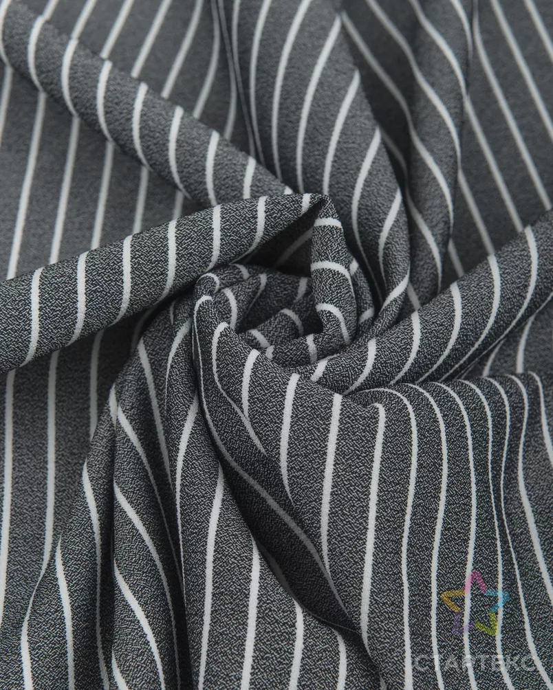 Креп полоска "Гуччи" арт. КРП-97-3-20406.003 - рис. 2