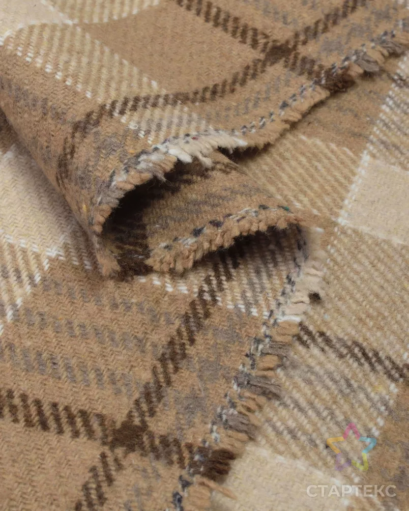 Пальтовая клетка жаккард арт. ППТ-2-2-20712.002 - рис. 2