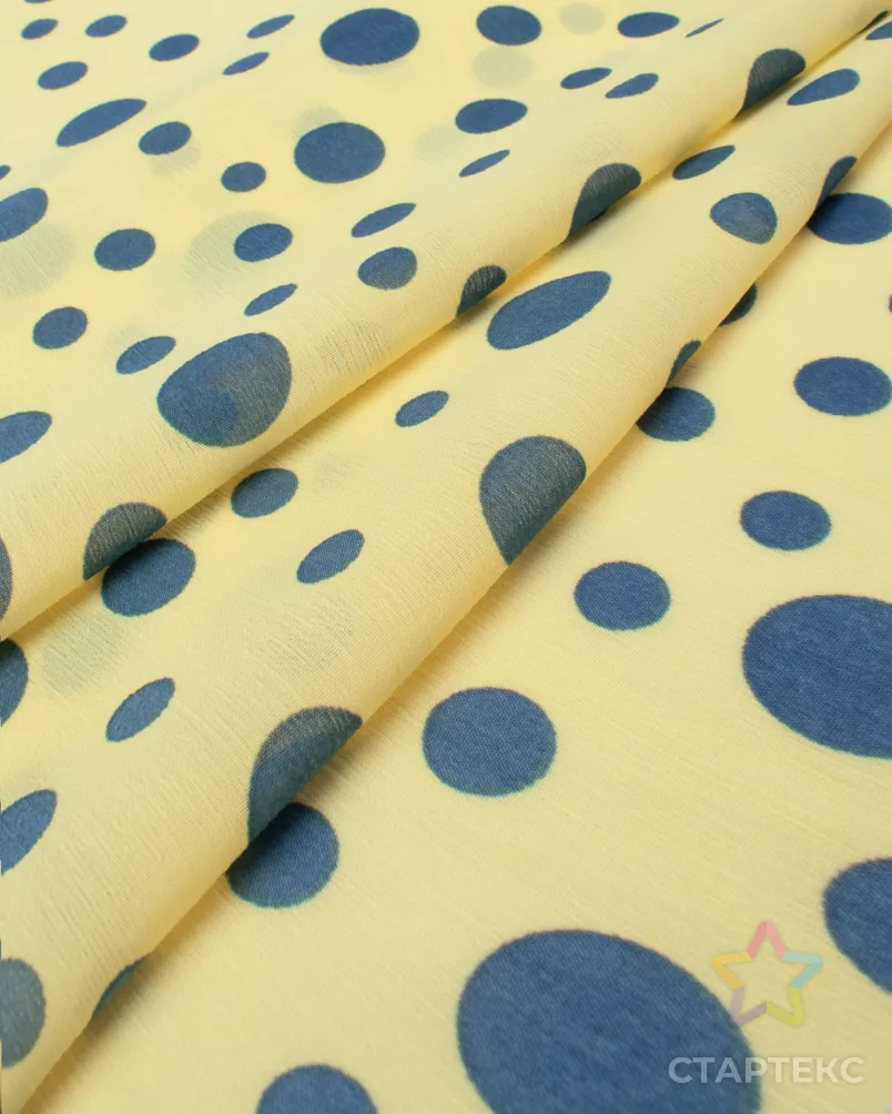 Шифон крэш "Лури" арт. ШКР-17-4-20757.007 - рис. 1