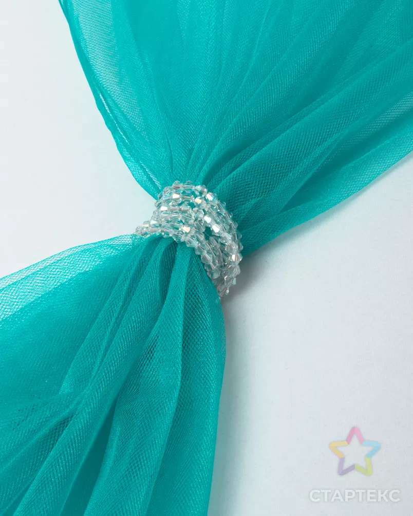 Фатин (сетка) металлик 1,5м арт. ФТН-3-51-3232.043 - рис. 3