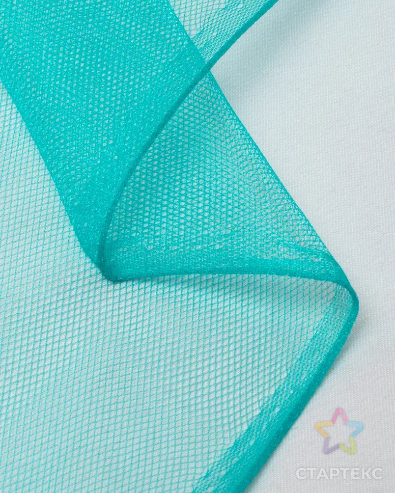 Фатин (сетка) металлик 1,5м арт. ФТН-3-51-3232.043 - рис. 4