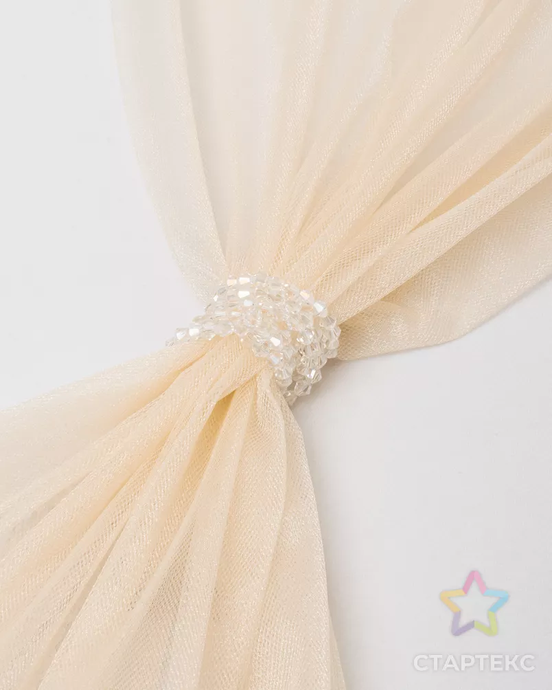 Фатин (сетка) металлик 1,5м арт. ФТН-3-66-3232.044 - рис. 3