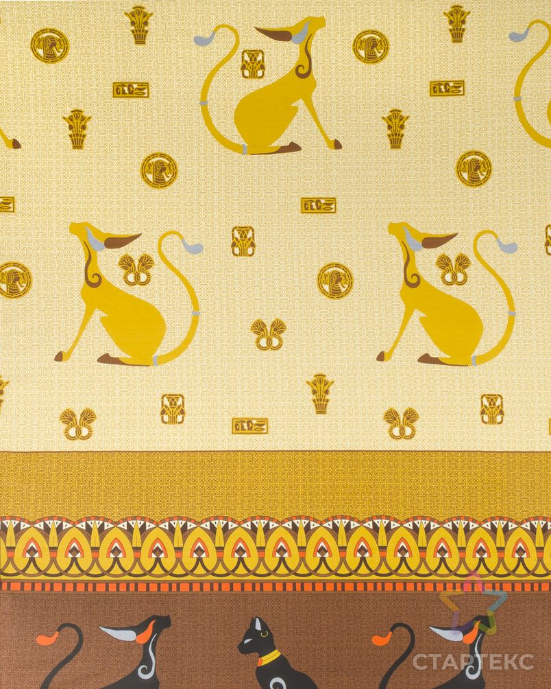 Египетская кошка (Бязь 220 см) арт. ХБ-315-1-0259.028