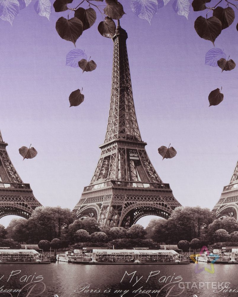 Романтика Парижа (Бязь 220 см) арт. ХБ-50-1-0036.084 2