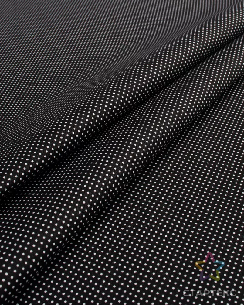 Поплин-стрейч "Горох" арт. ППП-103-4-20218.015 - рис. 1 Поплин-стрейч "Горох" арт. ППП-103-4-20218.015 - рис. 1