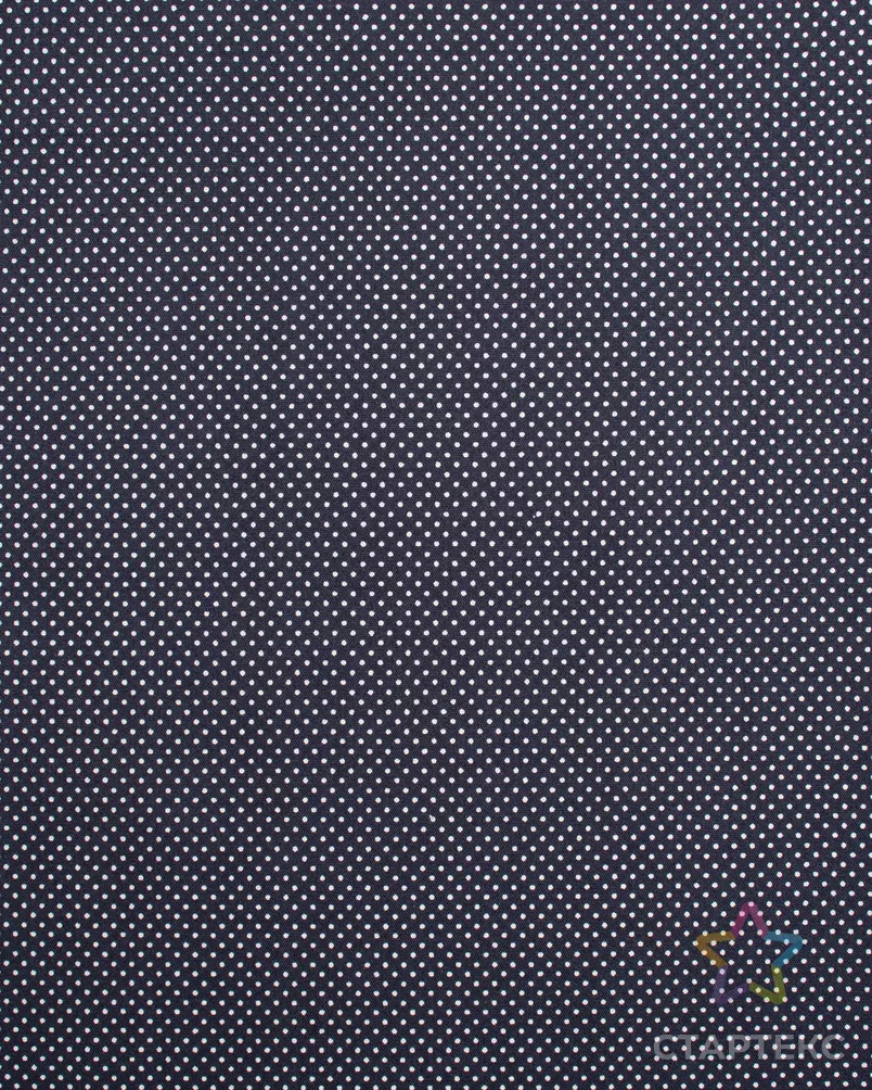 Поплин-стрейч "Горох" арт. ППП-103-3-20218.014 - рис. 2