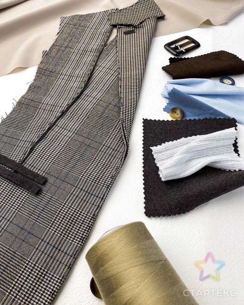 Костюмная клетка арт. ККЛ-71-1-20117.013 - рис. 5