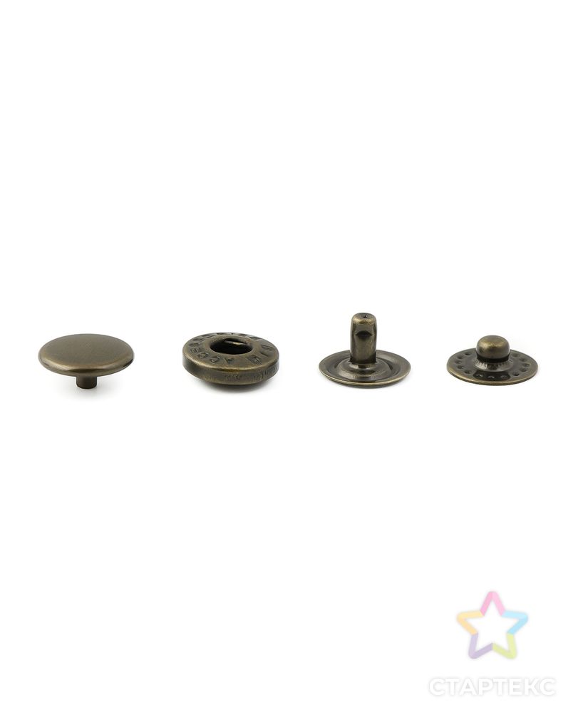 Кнопки металл Альфа д.1см (100шт) арт. КУА-12-4-34473.002 2