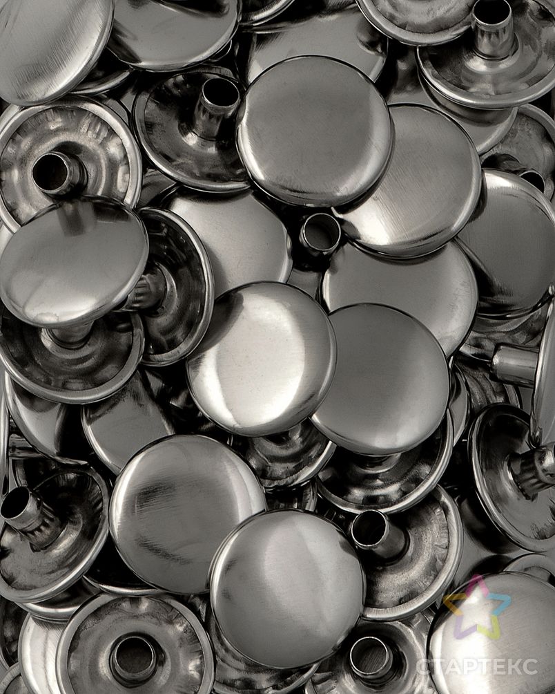 Кнопки Альфа д.1,5см (металл) 720шт арт. КУА-26-1-34760