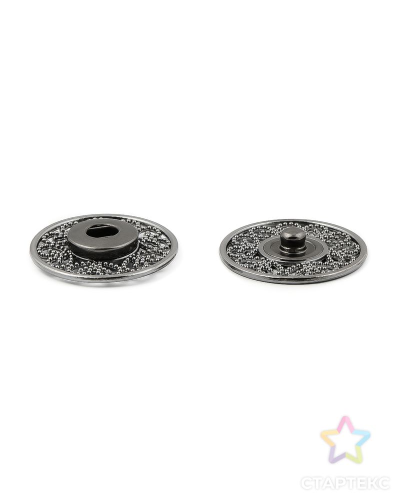 Кнопки металл д.2,5см (12шт) арт. КНД-7-4-18639.004 2