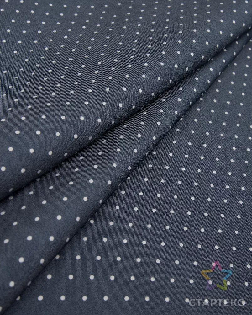 Джинс "Тенсел" горох 0.2см арт. ДЖП-131-6-20562.025 - рис. 3