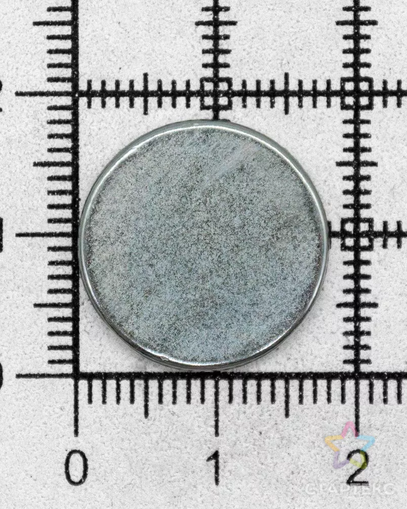 813A-058 Магнит потайной 2*18мм арт. АРС-59015-1-АРС0001076963 - рис. 3