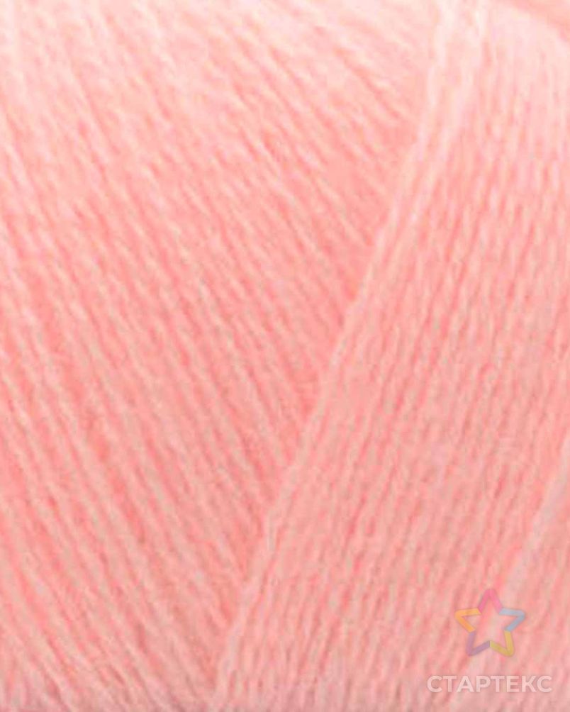 Пряжа YarnArt 'Angora Star' 100гр 500м (20% тонкая шерсть, 80% акрил) (204 пудровый) арт. АРС-47019-1-АРС0001213056 2