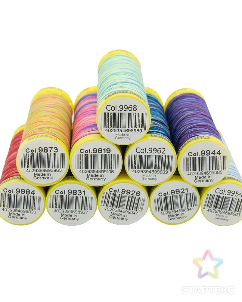 702166 Набор швейных нитей Deco Stitch 70, 70м, 10 кат. Gutermann (3) арт. АРС-34418-1-АРС0001220197