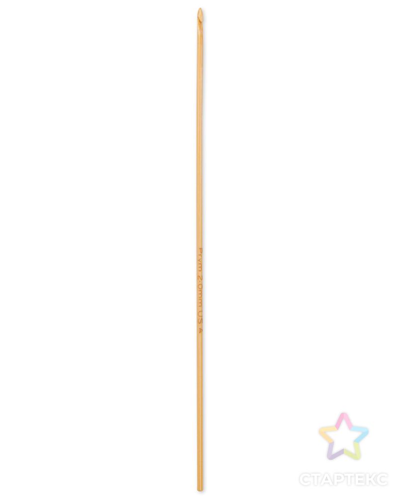 197600 Крючок для вязания, бамбук, 2,0мм/15см, 1шт, Prym арт. АРС-33481-1-АРС0001241341 2