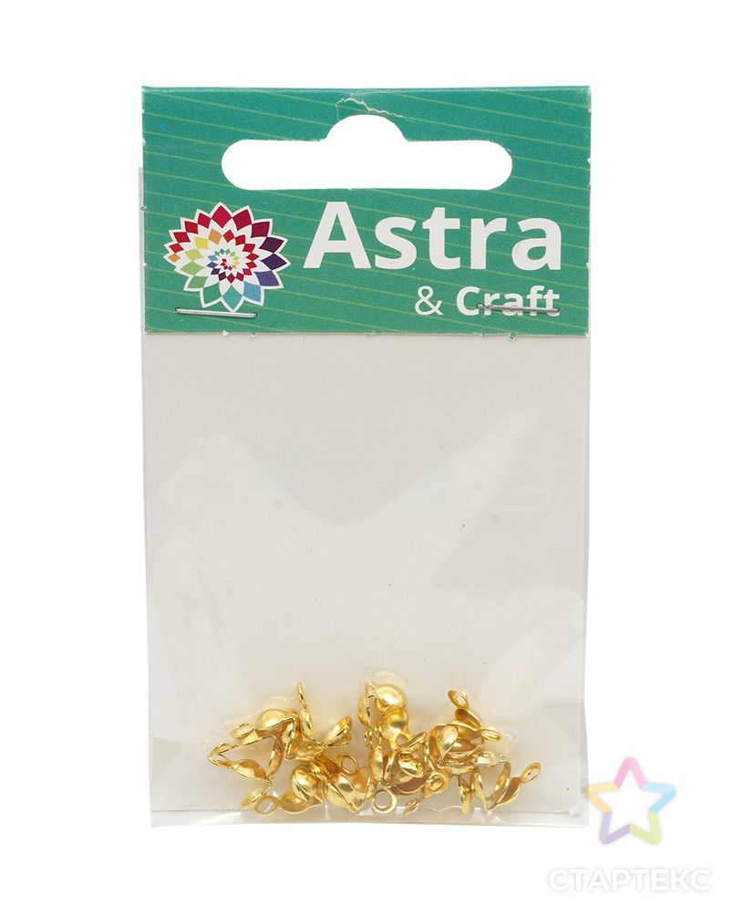 4AR2028 Скуфейка, 20шт/упак, Astra&Craft (яркое золото) арт. АРС-56053-1-АРС0001248532 4