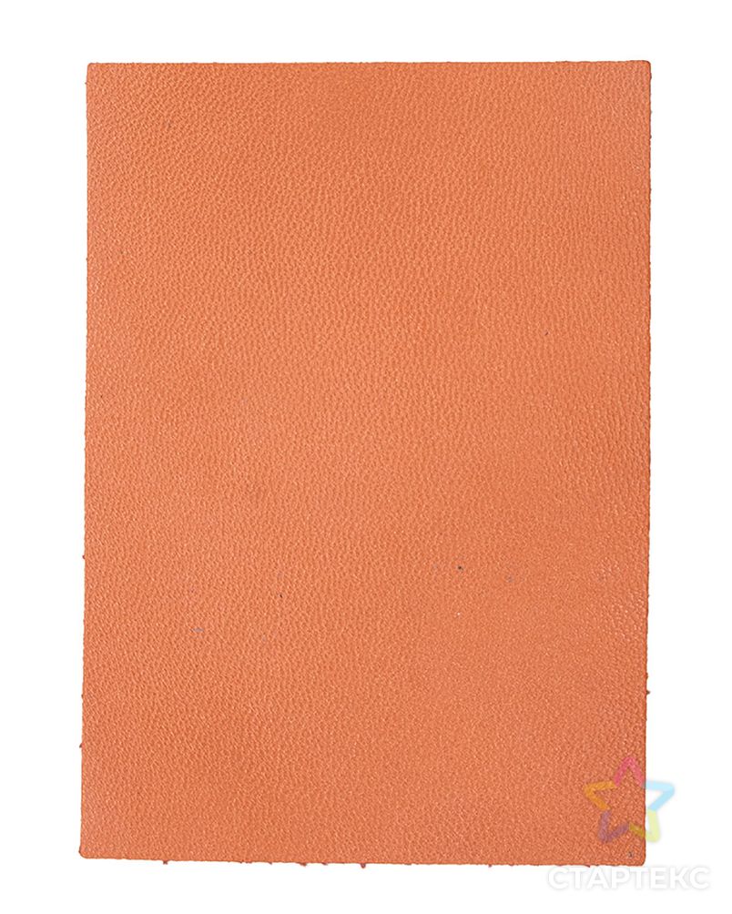 402 Кожа натуральная в листах А6 (10,5*14,8см), 100% кожа (17 оранжевый) арт. АРС-44266-1-АРС0001248771 2
