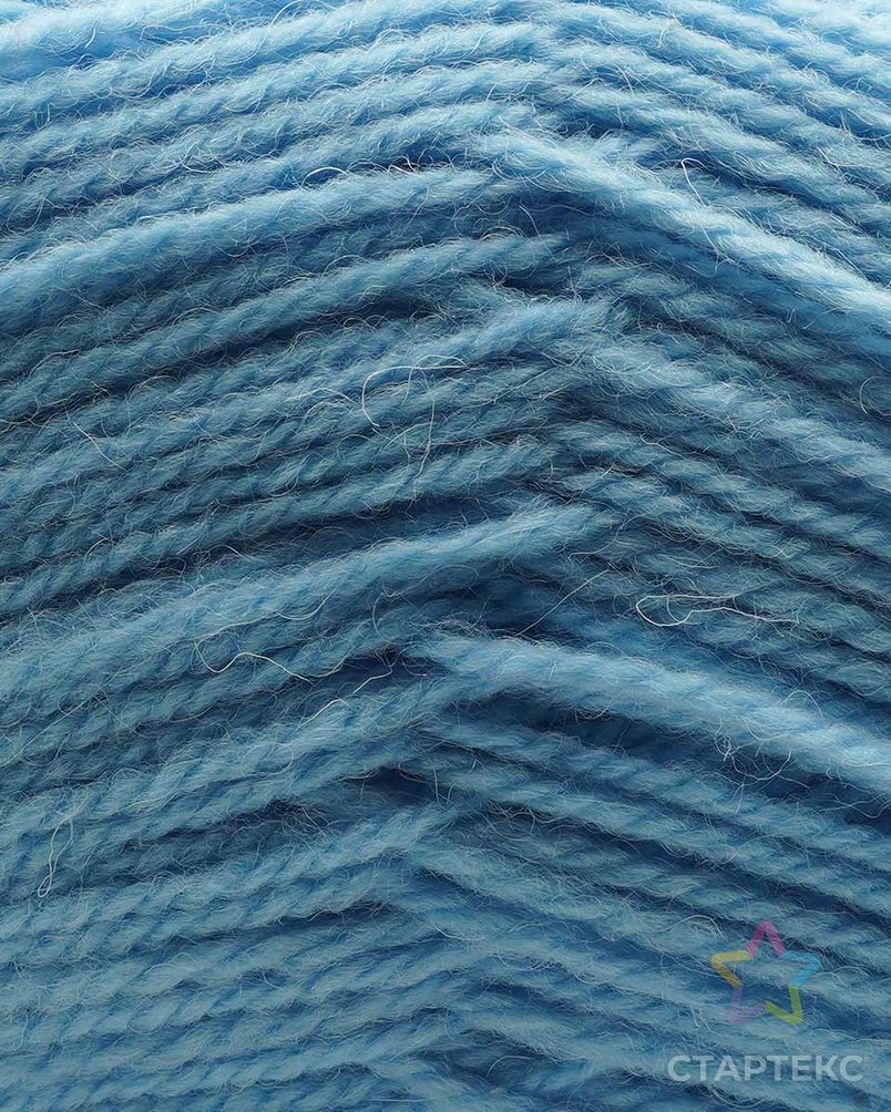 Пряжа из Троицка 'Подмосковная' 100гр. 250м. (50% шерсть, 50% акрил) (05 голубой) арт. АРС-49032-1-АРС0001264026 2