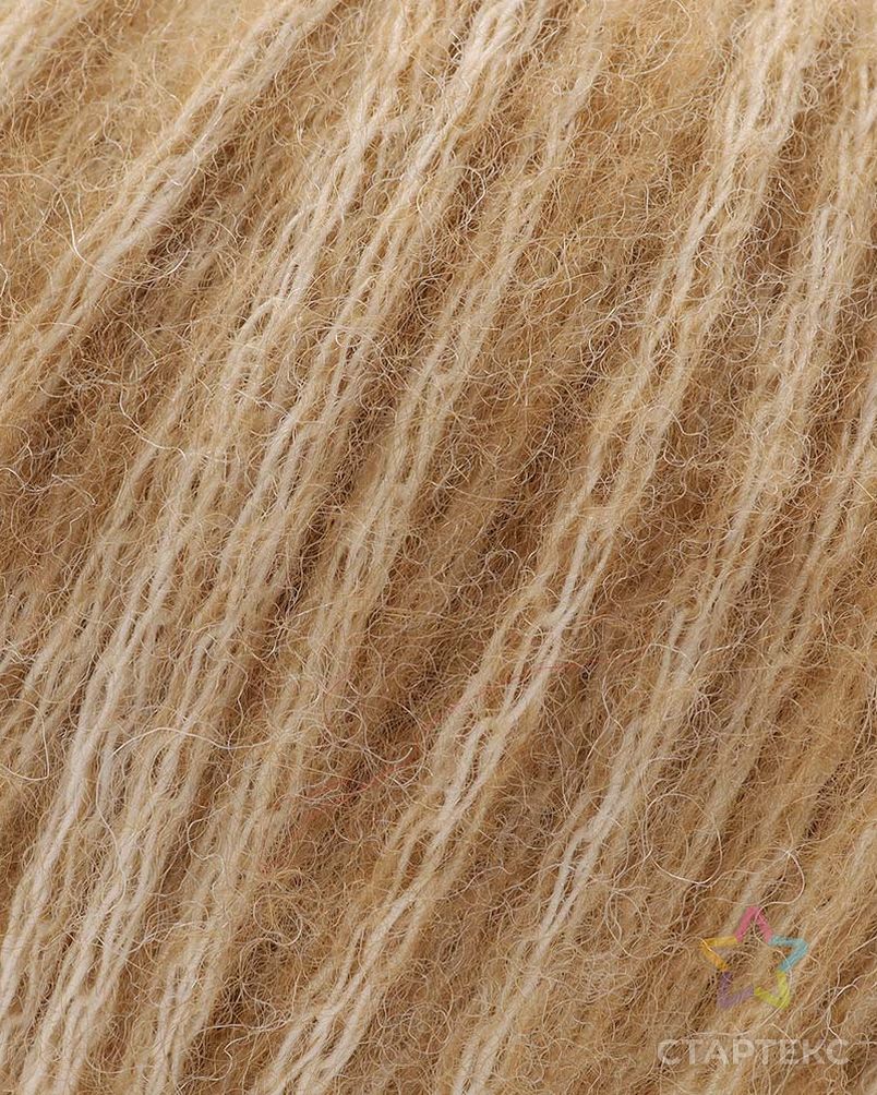 Пряжа из Троицка 'Фиджи' 50гр. 95м. (20% мериносовая шерсть, 60% хлопок, 20% акрил) (124 песочный) арт. АРС-49291-1-АРС0001271608 2