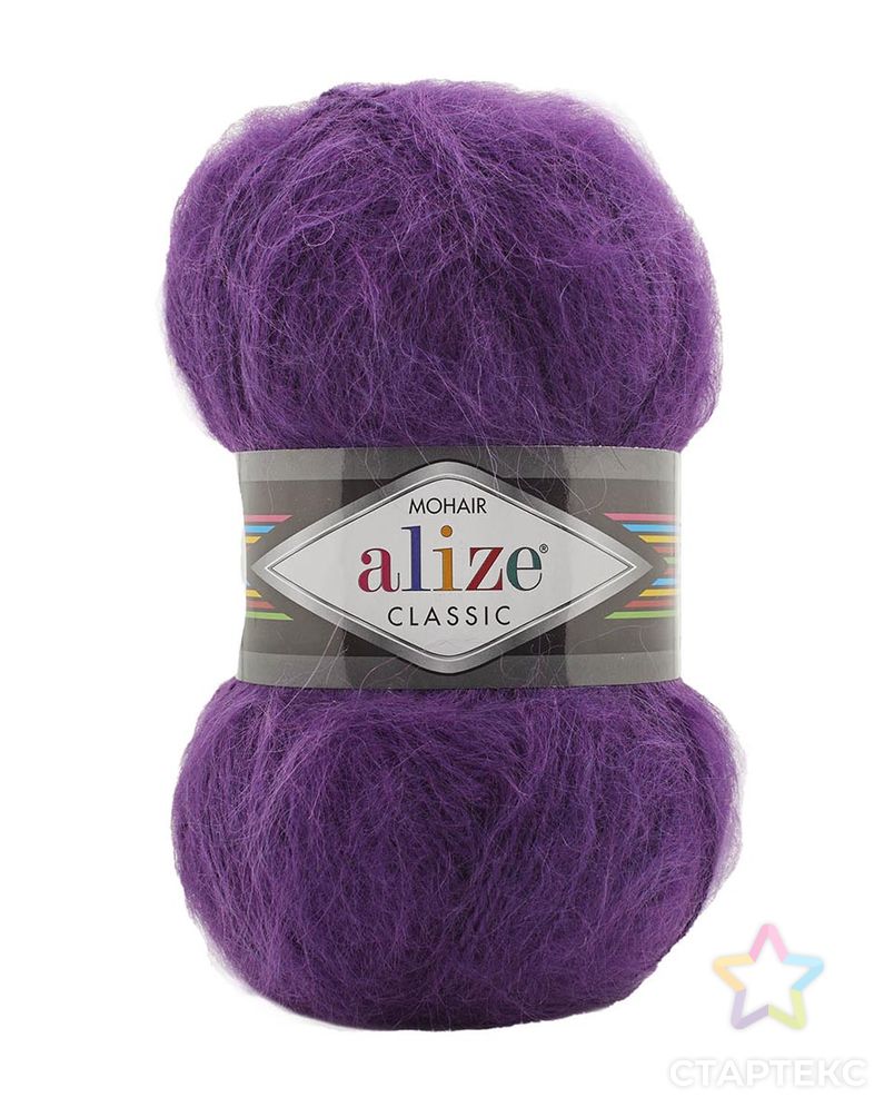 Пряжа для вязания Alize Mohair Classic (Ализе Мохер Классик)