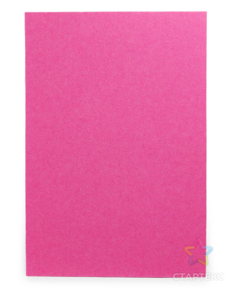 Фетр листовой жесткий, 3.0мм, 40х60см, 1шт/упак Astra&Craft (AF813 розовый) арт. АРС-56404-1-АРС0001278394 2