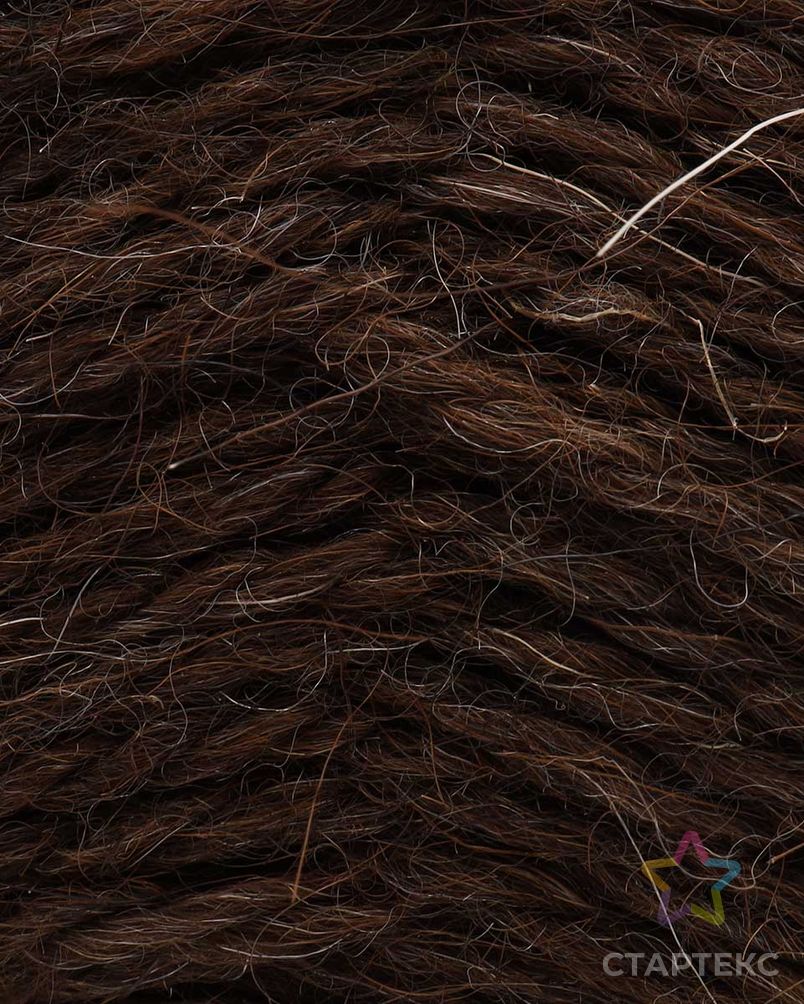 Пряжа из Троицка 'Верблюжья шерсть' 100гр. 200м. (100% шерсть) (251 коричневый) арт. АРС-53409-1-АРС0001281837 2