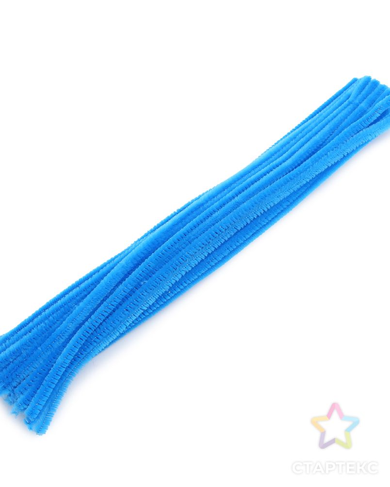 Синель-проволока, 6мм*30см, 30шт/упак, Astra&Craft (A-043 синий) арт. АРС-57723-1-АРС0001285557 3