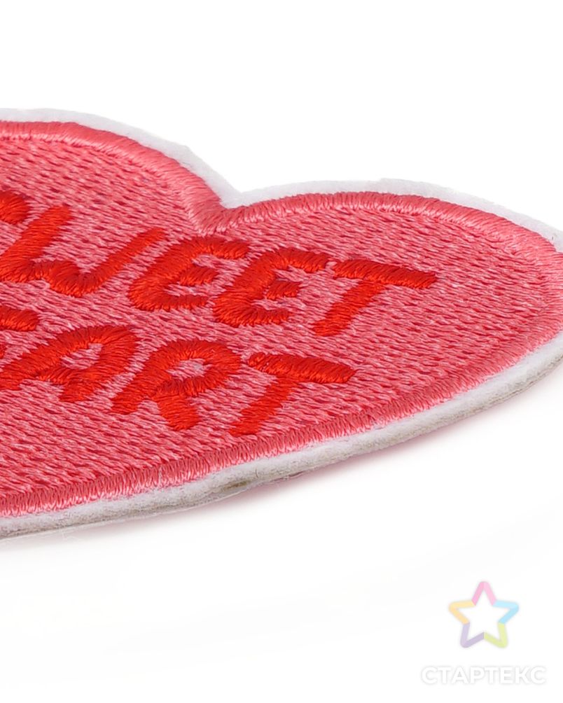 Термоаппликация 'Sweet Heart', 5,3*5см, Hobby&Pro арт. АРС-58738-1-АРС0001287133 2