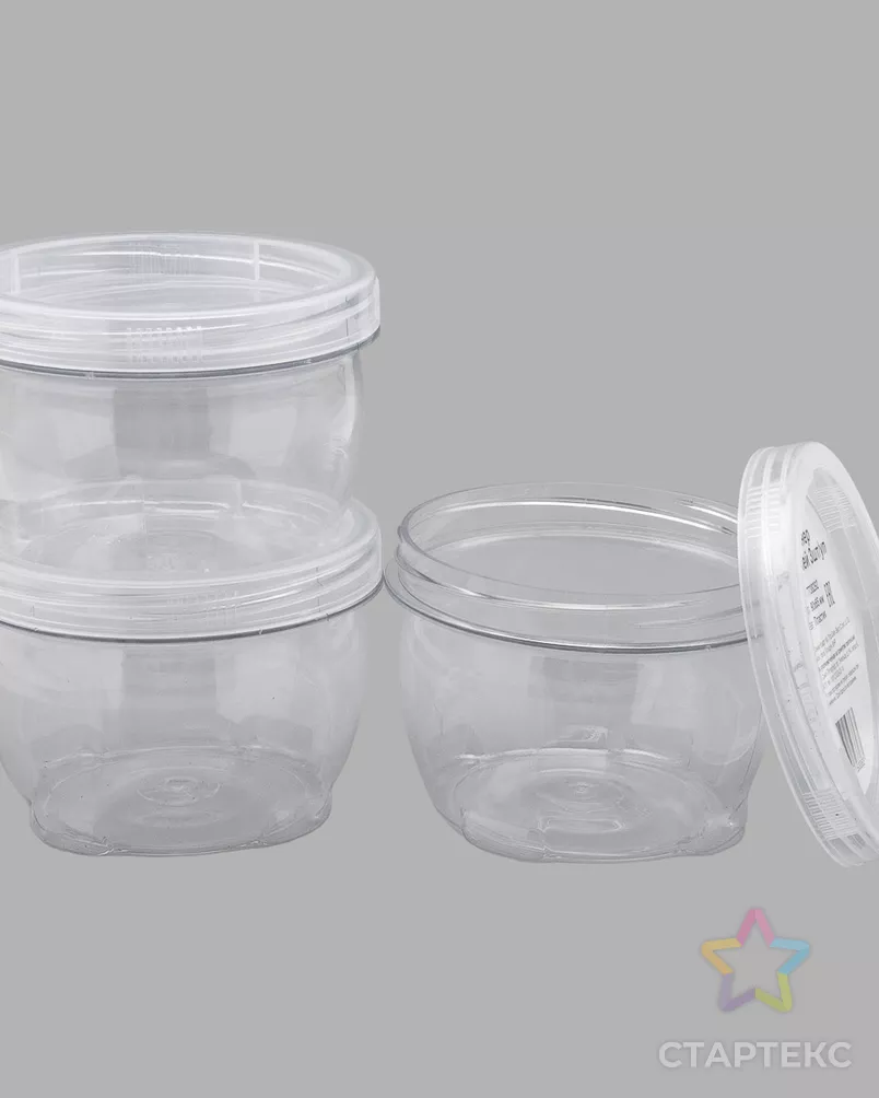 21963 Контейнер для мелочей 90*65 мм, 3 шт/уп арт. АРС-60440-1-АРС0001290340 - рис. 2