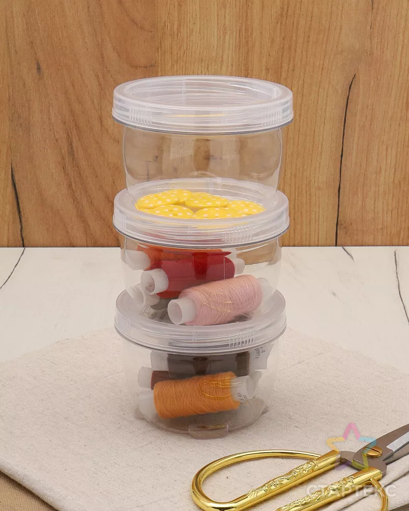 21963 Контейнер для мелочей 90*65 мм, 3 шт/уп арт. АРС-60440-1-АРС0001290340 - рис. 5