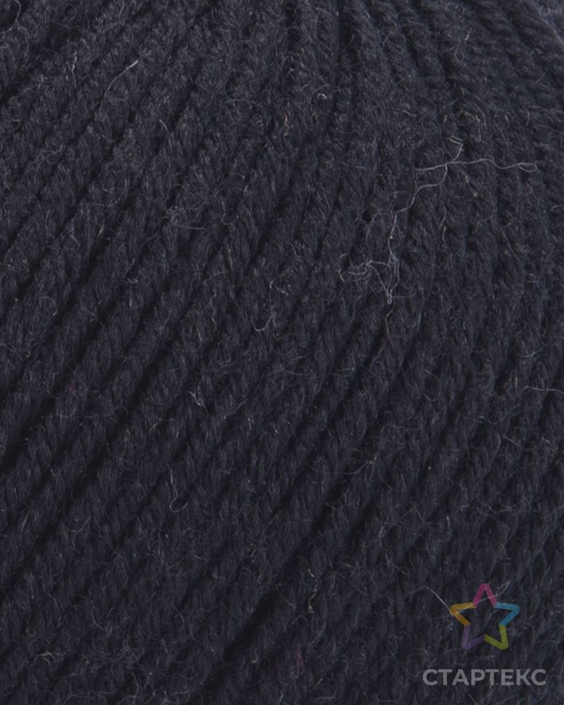 Пряжа YarnArt 'Imperial Merino' 50гр 100м (100% тонкая мериносовая шерсть) (3301 черный) арт. АРС-58222-1-АРС0001290437 2