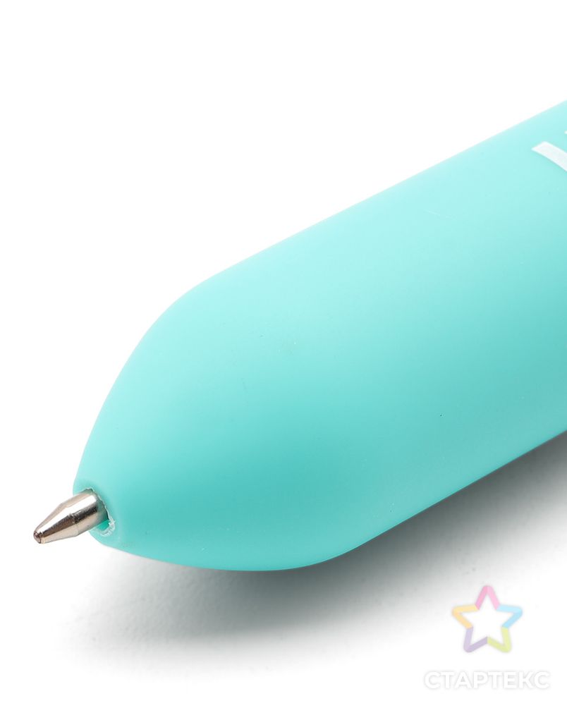 74902 Ручка шариковая автоматическая Мишка бирюзовый, 10-цветная, в индивидуальном ПВХ-пакете арт. АРС-57259-1-АРС0001291323 2