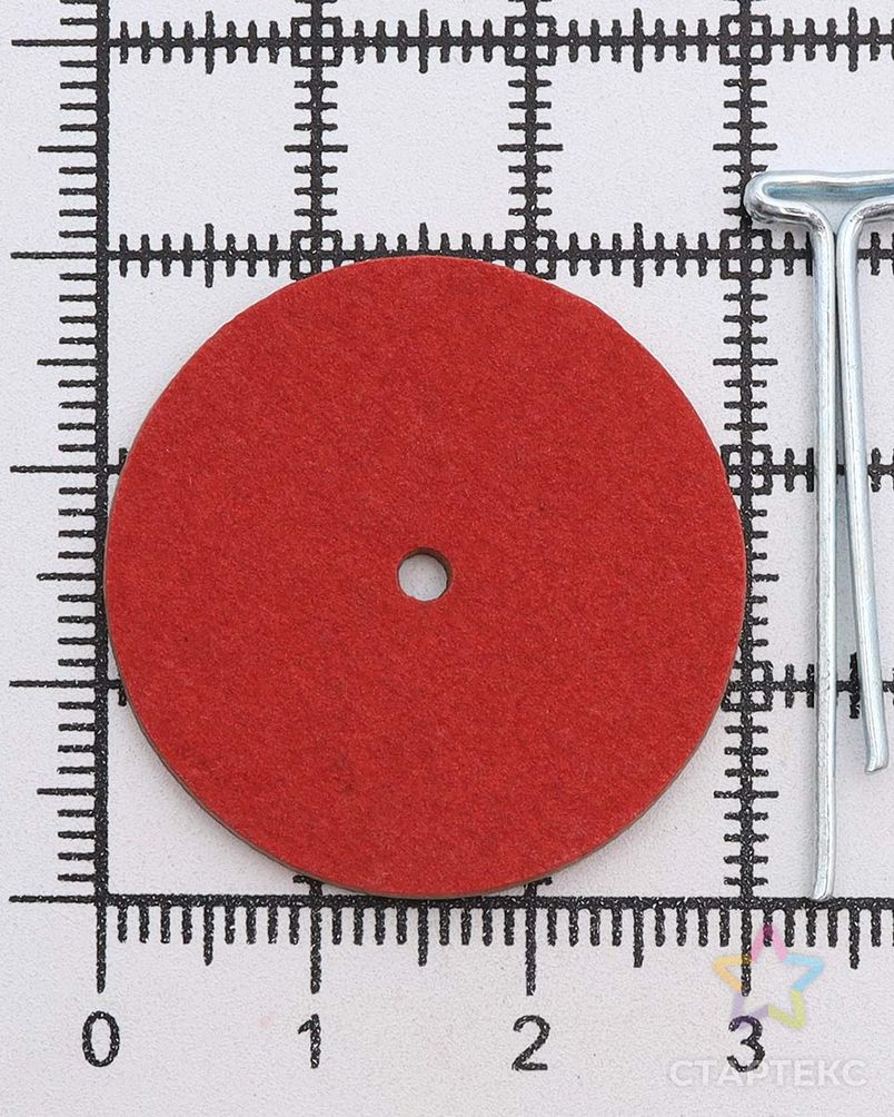 Набор креплений: диск фибры 30мм (10шт), Т-шплинт 2*25мм (5шт) арт. АРС-59094-1-АРС0001294187 3